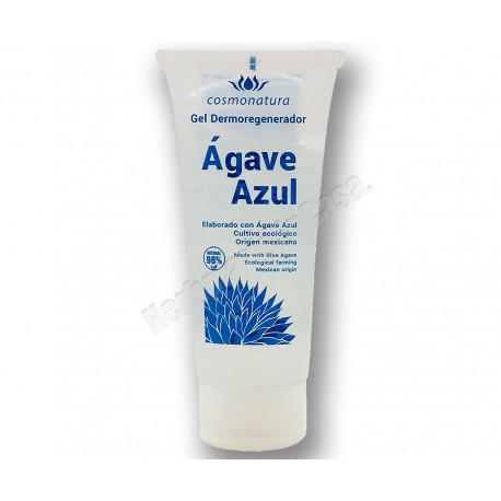 Gel dermoregenerador de Ágave Azul tubo de 100ml. Cosmonatura