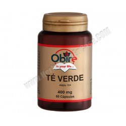 Té Verde extracto seco 150 mg 60 cápsulas. Obire