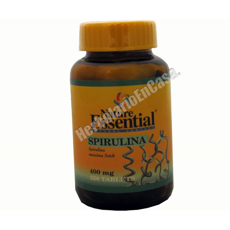 Espirulina en comprimidos 1 kg (4000 comprimidos 250 mg) - 100% natural  Espirulina verde Vegana - MaxiEco - Solo productos naturales